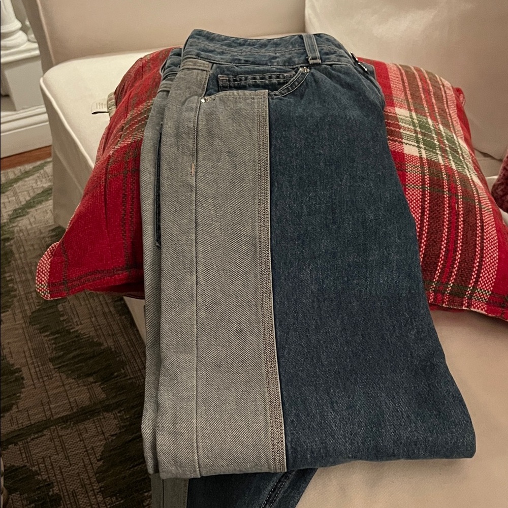 Veronica Beard Dark Blue/Light Blue Jeans